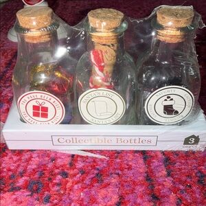 Target Bullseye Christmas 2022 Collectible Bottles coal , gifts
